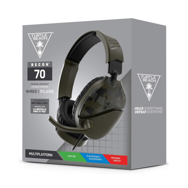 Геймърски слушалки Turtle Beach Recon 70X за Xbox Series