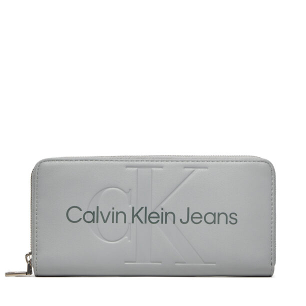 Голям дамски портфейл Calvin Klein Jeans на ниска цена