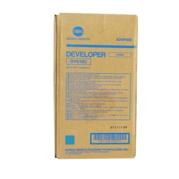 ДЕВЕЛОПЕР ЗА KONICA MINOLTA BIZHUB Pro C5500/C5501/C6500/C6501 - Cyan Developer - DV610C - P№ A04P900 - заб.: 200000k цена