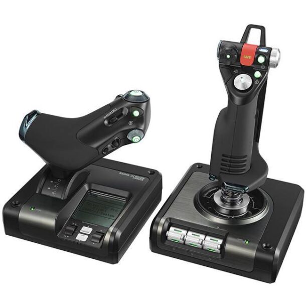 Джойстик - Saitek PS34  Джойстик X52 Pro Flight Control System PS34