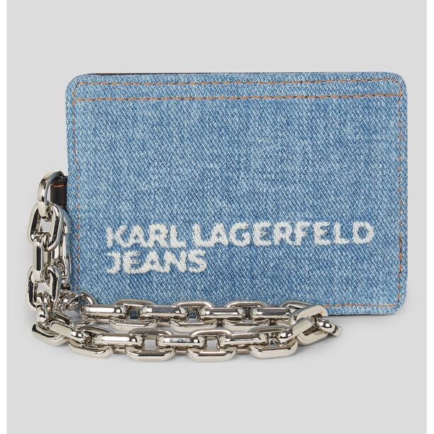 Дънков портфейл с лого KARL LAGERFELD JEANS