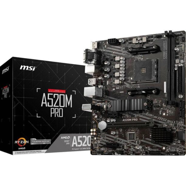 Дънна платка MSI A520M Pro