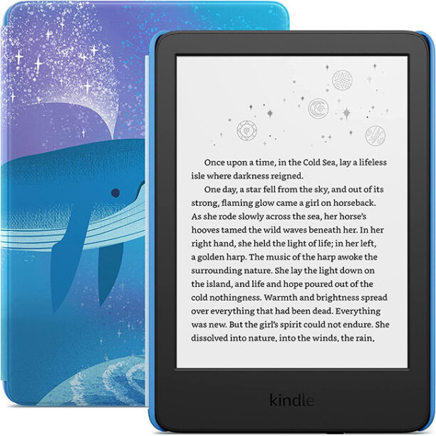 Електронен Четец Kindle Kids (2022 release) Space Whale