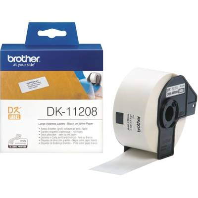 Етикети Brother DK-11208 Large Address Paper Labels