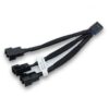 Захранващ кабел EK-Cable Y-Splitter 3-Fan PWM