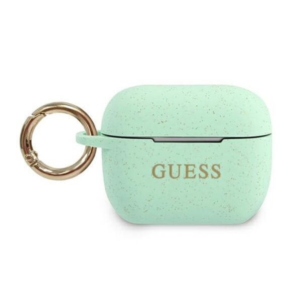 Защитен калъф Guess Silicone Glitter за Apple Airpods Pro