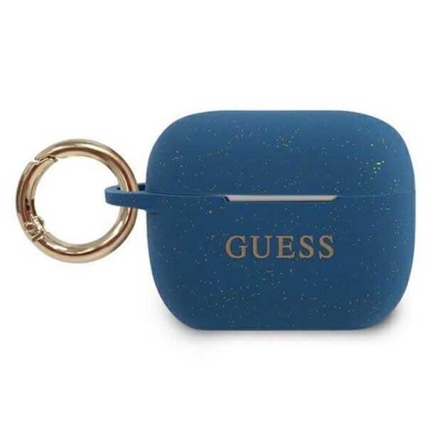 Защитен калъф Guess Silicone Glitter за Apple Airpods Pro