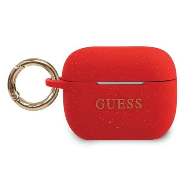 Защитен калъф Guess Silicone Glitter за Apple Airpods Pro