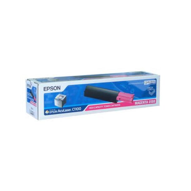 КАСЕТА ЗА EPSON AcuLazer C1100/C1100N/CX 11N/11NF/11NFC - Magenta - P№ C13S050188 - заб.: 4000k цена