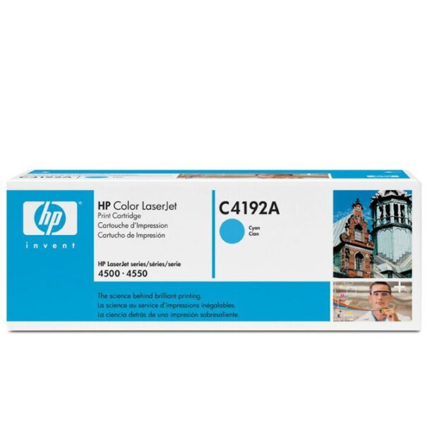 КАСЕТА ЗА HP COLOR LASER JET 4500/4550 - Cyan - P№ C4192A - заб.: 6000k цена