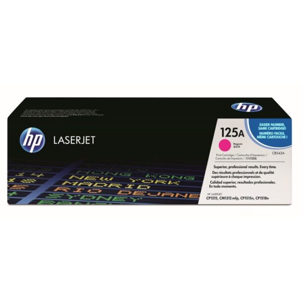 КАСЕТА ЗА HP COLOR LASER JET CP1215/1515N - Magenta - P№ CB543A - заб.: 1400k цена