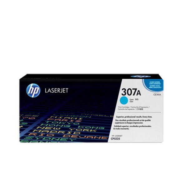 КАСЕТА ЗА HP COLOR LASER JET CP5225/CP5225n/CP5225dn Print Cartridge 307A - Cyan - P№ CE741A - заб.: 7300k цена