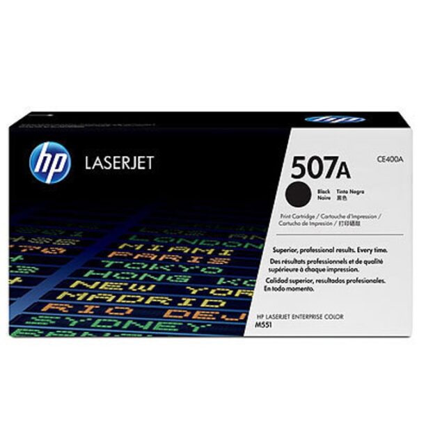 КАСЕТА ЗА HP COLOR LASER JET Enterprise 500/M551 - /507A/ - Black - P№ CE400A - заб.: 5500 брой копия цена