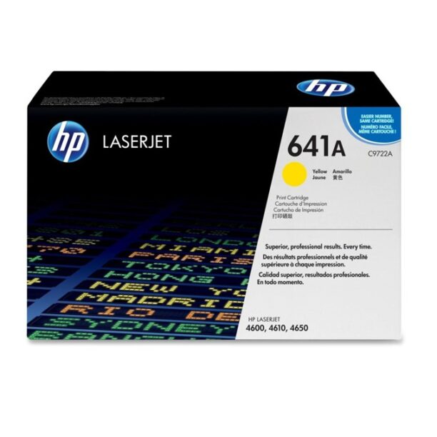 КАСЕТА ЗА HP COLOR LASER JET SMART PRINT 4600 - Yellow - P№ C9722A - заб.: 8000k цена