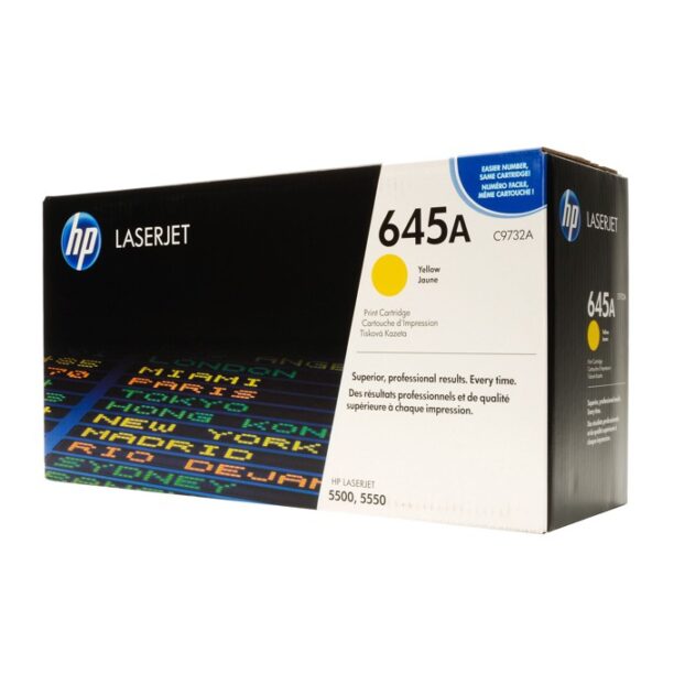 КАСЕТА ЗА HP COLOR LASER JET SMART PRINT 5500 - Yellow - P№ C9732A - заб.: 12000k цена