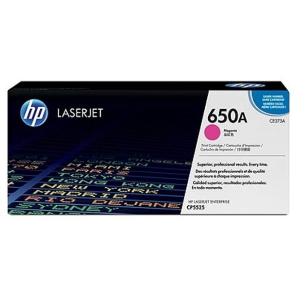 КАСЕТА ЗА HP Color LaserJet CP5520 - Magenta - 650A - P№ CE273A - заб.: 15 000k цена