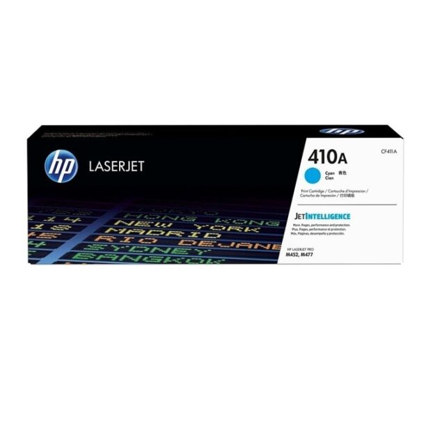 КАСЕТА ЗА HP Color LaserJet Pro M452 series/HP Color LaserJet MFP M477 series - /410A/ - Cyan - P№ CF411A - Заб.: 2300 брой копия цена