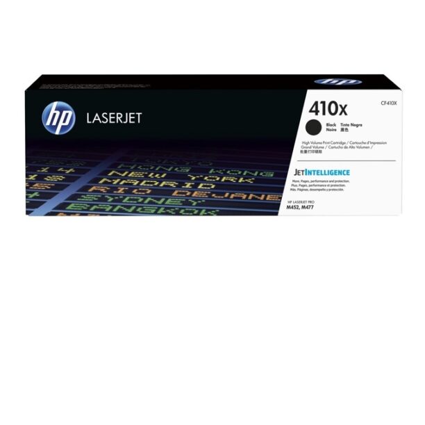 КАСЕТА ЗА HP Color LaserJet Pro M452 series/HP Color LaserJet MFP M477 series - /410X/ - Black - P№ CF410X - Заб.: 6500 брой копия цена