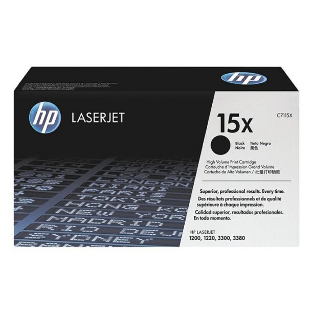 КАСЕТА ЗА HP LASER JET 1200/1220/3300/3320/3330/3380 - P№ C7115X - заб.: 3500k цена