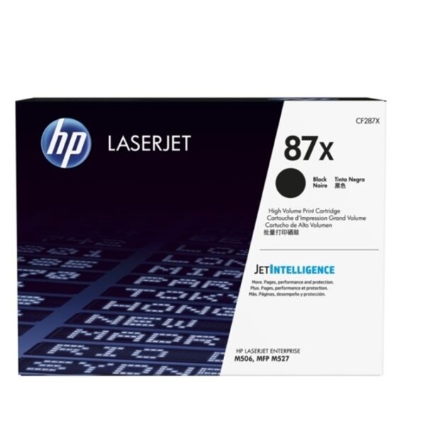 КАСЕТА ЗА HP LaserJet Enterprise M506/MFP M527 - Black - 87X- P№ CF287X - заб.: 18000 брой копия цена