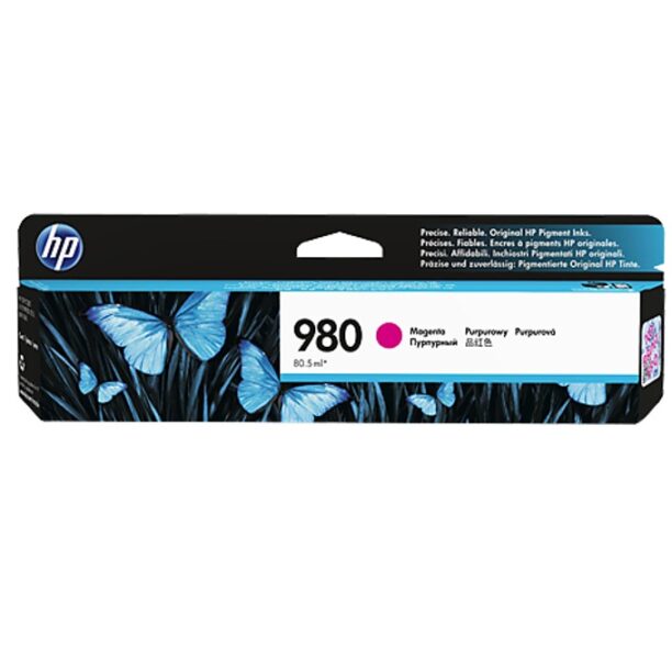 КАСЕТА ЗА HP Officejet Enterprise Color Flow X585z/X585dn/X585f/X555dn/X555xh - Magenta - 980 - P№ D8J08A - заб.: 6 600k цена