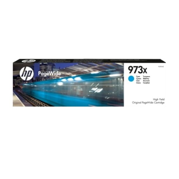 КАСЕТА ЗА HP PageWide Pro 452/477/P57750/P55250 - Cyan - 973X - P№ F6T81AE - заб.: 7 000 брой копия цена