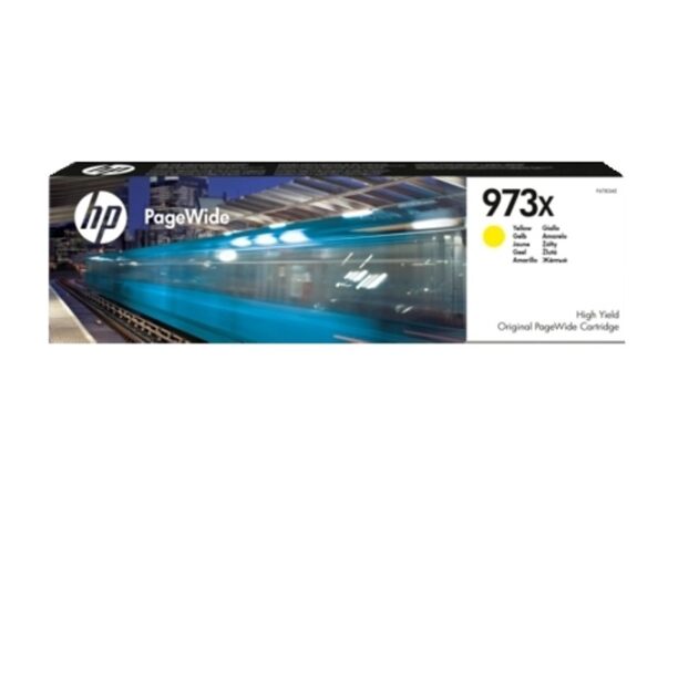 КАСЕТА ЗА HP PageWide Pro 452/477/P57750/P55250 - Yellow - 973X - P№ F6T83AE - заб.: 7 000 брой копия цена