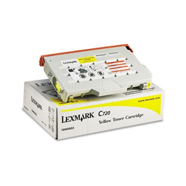 КАСЕТА ЗА LEXMARK C 720 - Yellow - P№ 15W0902 Y - заб.: 7200k цена