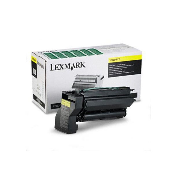 КАСЕТА ЗА LEXMARK C 752 - Yellow - Return program cartridge - P№ 15G041 Y - заб.: 6000k цена