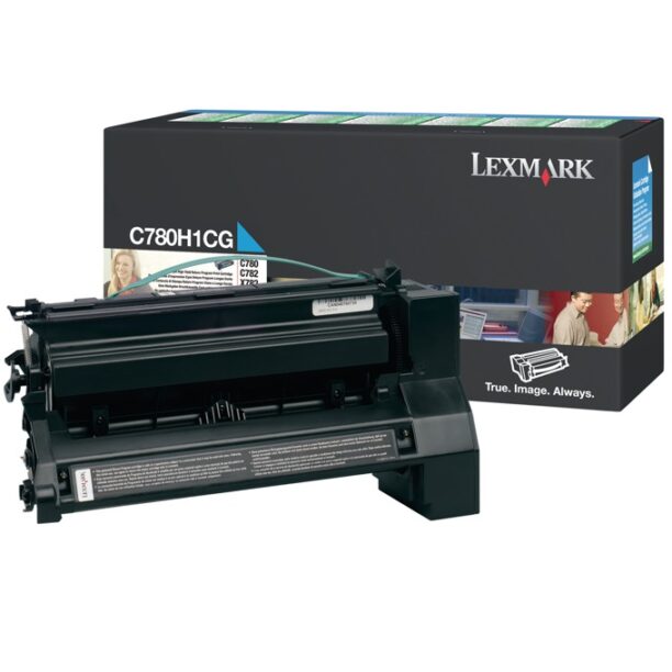 КАСЕТА ЗА LEXMARK C 780/782/X782 - Cyan - Return program cartridge - P№ C780A1CG - заб.: 6000k цена