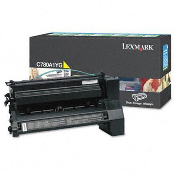 КАСЕТА ЗА LEXMARK C 780/782/X782 - Yellow - Return program cartridge - P№ C780A1YG - заб.: 6000k цена