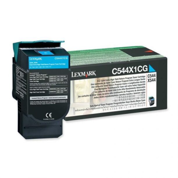 КАСЕТА ЗА LEXMARK C544/X544 - Cyan - P№ C544X1CG - заб.: 4000k цена