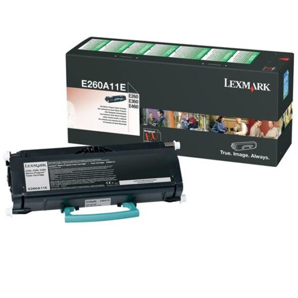 КАСЕТА ЗА LEXMARK E260/E360/E460 - Return program cartridge - P№ E260A11E - заб.: 3500k цена