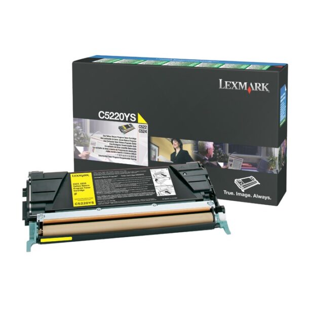 КАСЕТА ЗА LEXMARK OPTRA C 522/524/530/532/534 - Yellow - P№ C5222YS - заб.: 3000k цена