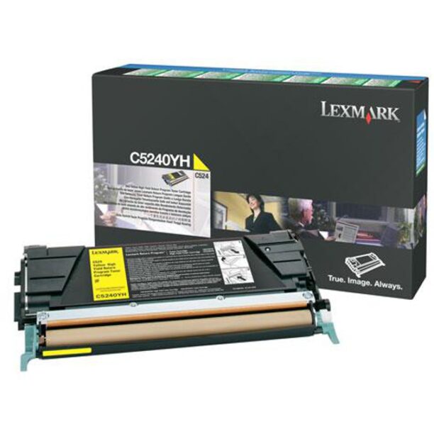 КАСЕТА ЗА LEXMARK OPTRA C 524 - Yellow - Return program cartridge - P№ C5240YH - заб.: 5000k цена