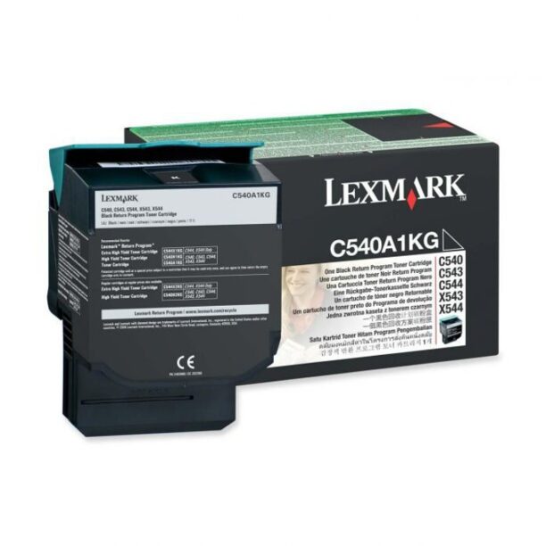 КАСЕТА ЗА LEXMARK OPTRA C 540 series/X540 series - Black - Return program cartridge - P№ C540A1KG - заб.: 1000k цена