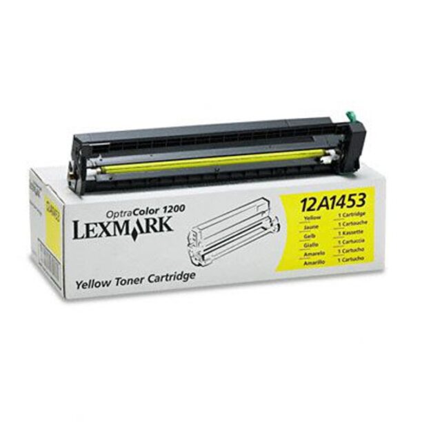 КАСЕТА ЗА LEXMARK OPTRA COLOR 1200 - Yellow - P№ 12A1453 - заб.: 6500k цена