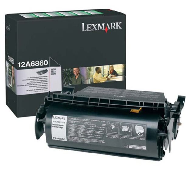 КАСЕТА ЗА LEXMARK OPTRA T 620/622/X620 - P№ 12A6865 - заб.: 25000k цена