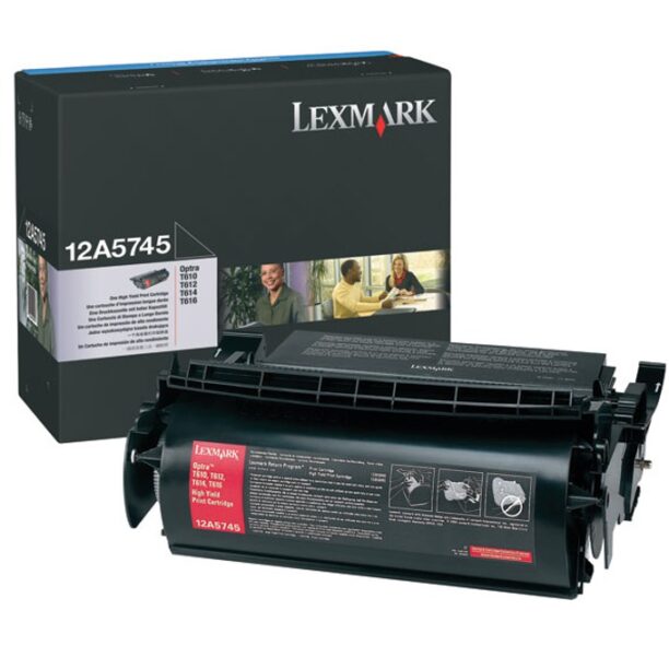 КАСЕТА ЗА LEXMARK OPTRA T610/612/614/616 - P№ 12A5745 - заб.: 25000k цена