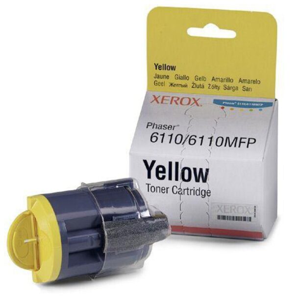 КАСЕТА ЗА XEROX Phaser 6110/6110N/6110MFP/S/X - Yellow - P№ 106R01204 - заб.: 1000k цена