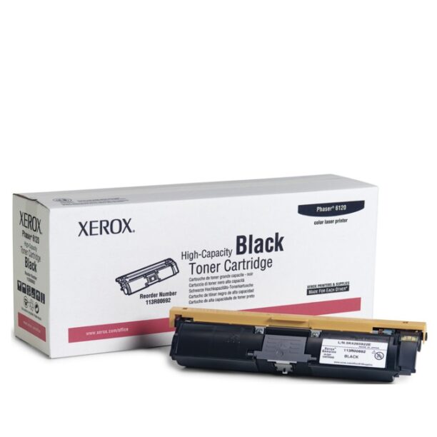 КАСЕТА ЗА XEROX Phaser 6120N/6115MFP/D - Black - P№ 113R00692 - заб.: 4500k цена