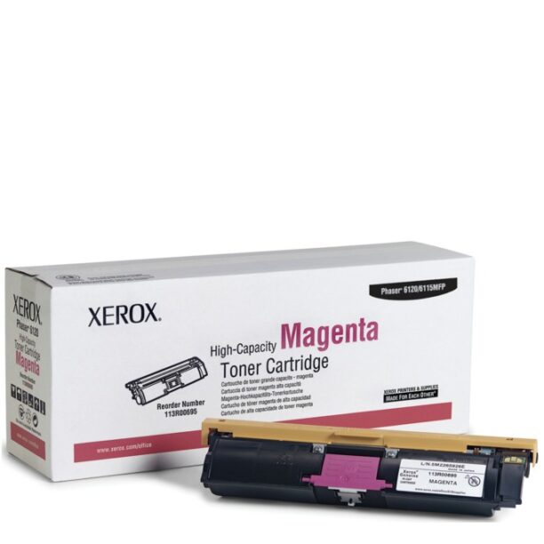 КАСЕТА ЗА XEROX Phaser 6120N/6115MFP/D - Magenta - P№ 113R00691 - заб.: 1500k цена