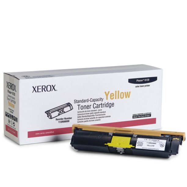 КАСЕТА ЗА XEROX Phaser 6120N/6115MFP/D - Yellow - P№ 113R00690 - заб.: 1500k цена