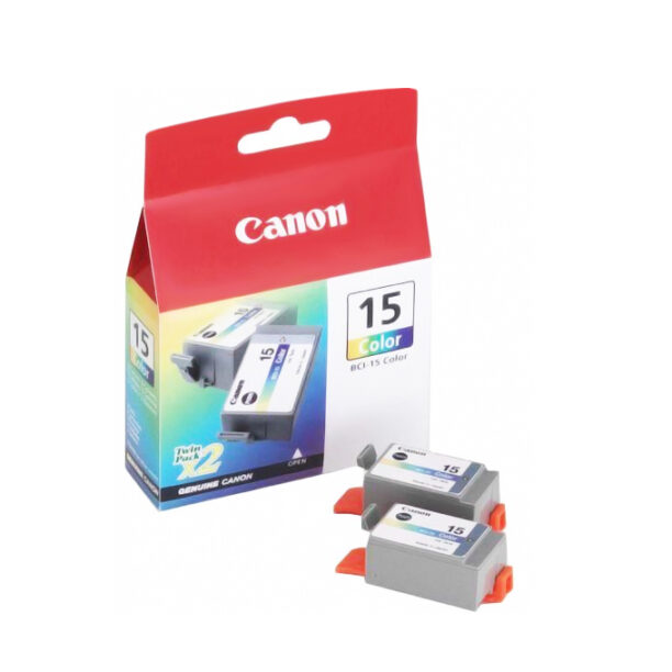 КОМПЛЕКТ ЗА CANON i70/i80 - Color twin pack - BCI-15 - P№BS8191A002AA - заб.:100 pages. цена