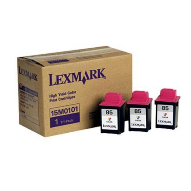 КОМПЛЕКТ ЗА LEXMARK ColorJetPrinter 3200/5000/5700/7000/7200 - Color - 3 pack 12A1985E - P№ 15M0101 цена