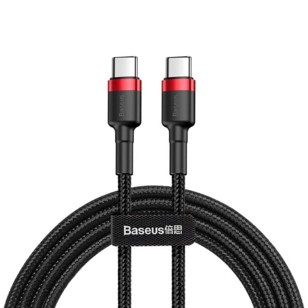 Кабел Baseus Cafule USB-C to USB-C Cable (CATKLF-H91)