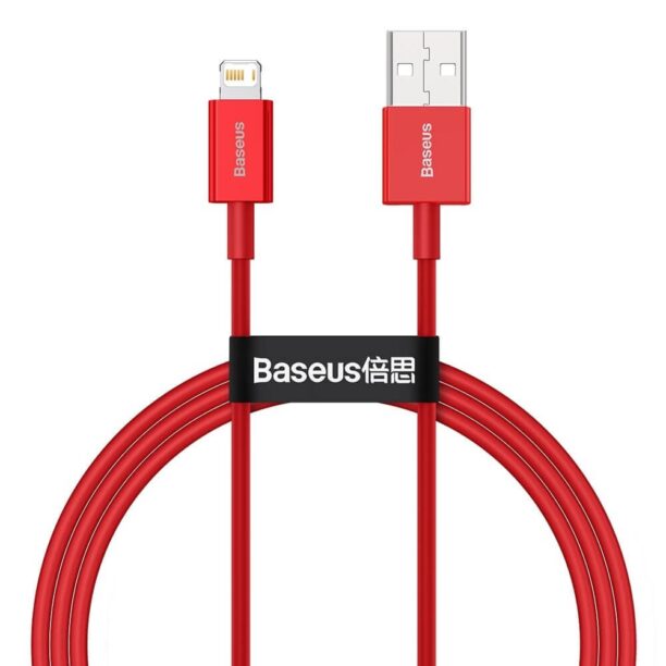 Кабел Baseus Superior Lightning Red (CALYS-A09)