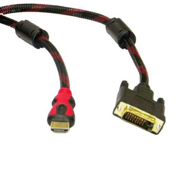 Кабел HDMI(м) към DVI(м)