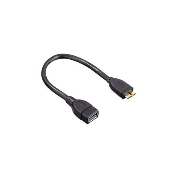 Кабел Hamma от USB micro B(10-pin)(м) към USB A(ж)3.0