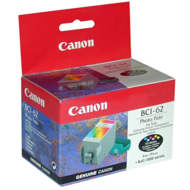 Касета CANON BJC-7000 - Photo 6 colors - BCI-62 цена